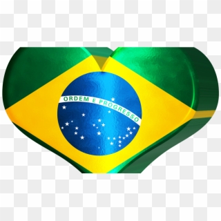 Brazil Flag Wallpaper - Brazil Flag, HD Png Download