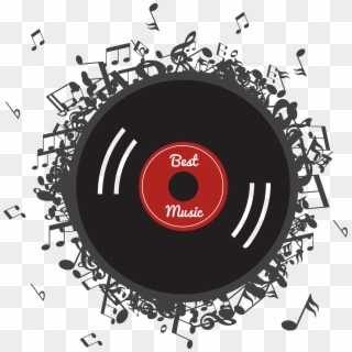 Vinyl Records Png - Music Madness, Transparent Png