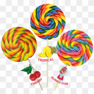 Home/lollipops/swirl Pops/paddle Swirl Pop - Stick Candy, HD Png Download