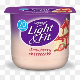 Post Navigation - Light And Fit Yogurt Strawberry Banana, HD Png Download