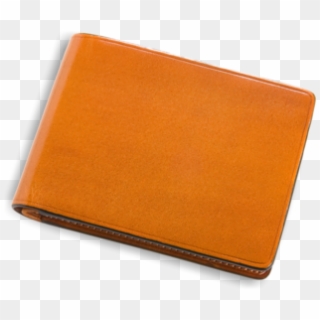 Dollar Sized Colored Leather Wallet By Il Bussetto - Wood, HD Png Download