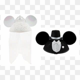 Planning A Honeymoon At Walt Disney World - Husband And Wife Mickey Ears, HD Png Download