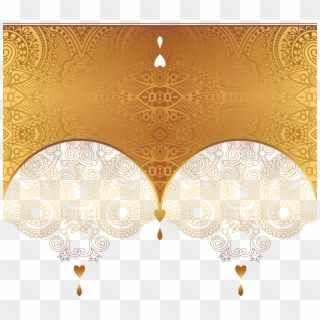 Gold Ornament Euclidean Vector Luxury Card Clipart - Encapsulated Postscript, HD Png Download