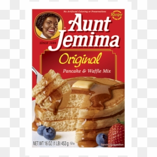Aunt Jemima Original Pancake And Waffle Mix 16oz - Aunt Jemima Pancake Mix 16 Oz, HD Png Download