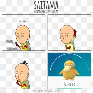 Saitama's Cosplay - Cartoon, HD Png Download