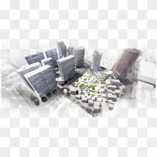 Cityscape - Graphisoft Archicad, HD Png Download