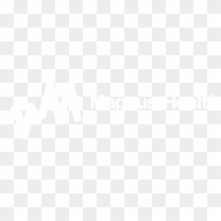 Magnushealth Logo Horizontal White Nobg - Graphic Design, HD Png Download