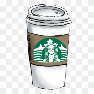 #freetoedot #starbucks #coffee #barista #cup #takeaway - Coffee Starbucks Drawing Cartoon, HD Png Download