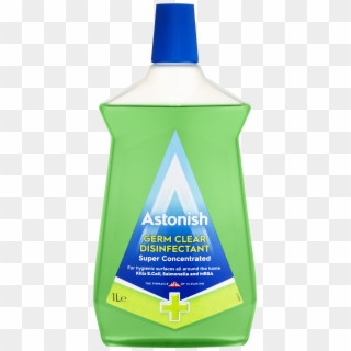 Bleach Clipart Concentrated - Astonish Germ Clear Disinfectant, HD Png Download