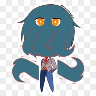 Functhulhu Himself Asked Me To Make Him A Ddlc Sprite - Cthulhu X Ddlc, HD Png Download