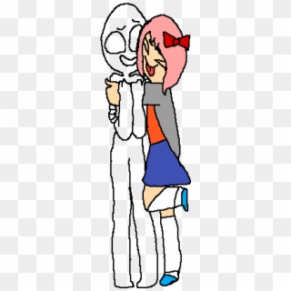 Sayori X - Cartoon, HD Png Download