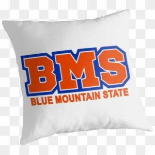 Bms Blue Mountain State Throw Pillows By Michellegriff90, HD Png Download
