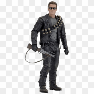 T-800 1/4 Scale Action Figure - Terminator 2 1 4 Scale Figure T 800 Neca, HD Png Download