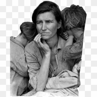 The Power Of News Doesn't Depend Upon Whether The Chronicler - Dorothea Lange Migrant Mother, HD Png Download