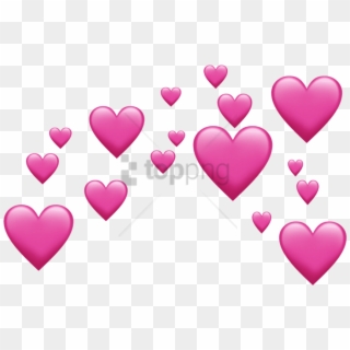 Free Png Pink Emoji Hearts Png Image With Transparent - Many Heart Emojis Png, Png Download
