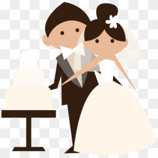 Weddings Free Clipart Cartoon For Download And - Novios Png, Transparent Png