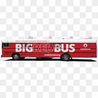 Big Red Bus - Commercial Vehicle, HD Png Download