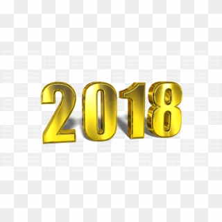 Happy New Year 2018 Png Images - Happy New Year Png For Editing, Transparent Png