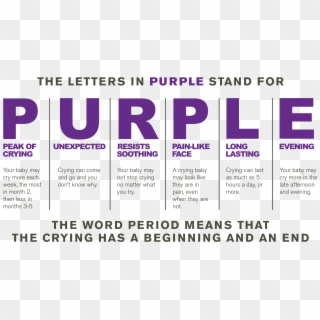 Purple Acronym Eng - Period Of Purple Crying, HD Png Download