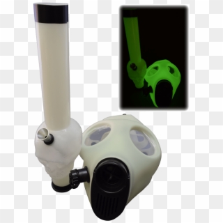 Gas Mask Bong Glow In The Dark - Joystick, HD Png Download