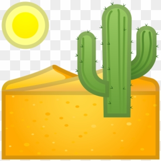 Desert Icon - Emoji Desierto, HD Png Download