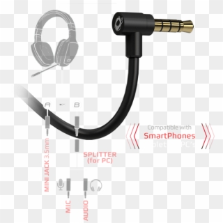 Compatible With Smartphones, Tablets & Pc's - Storage Cable, HD Png Download