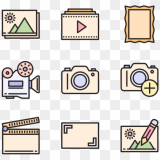 Photo And Video - Hd Vector Icons, HD Png Download