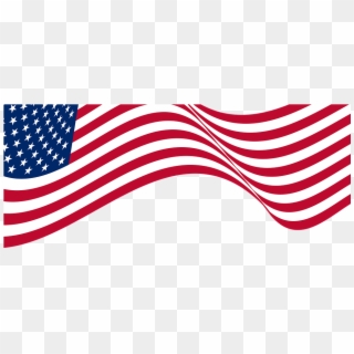 Flag, United States, America, Nation - United States Flag Banner, HD Png Download