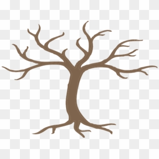 Roots Clipart Tree Trunk - Tree Trunk With Roots Clipart, HD Png Download
