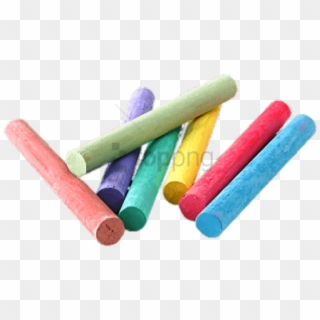 Free Png Coloured Chalk Sticks Png Image With Transparent - Chalk Transparent, Png Download