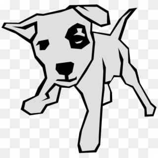 Dog 03 Drawn With Straight Lines Svg Clip Arts 600, HD Png Download