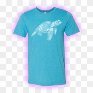 Sea Turtle Bella Shirt Preview - Shirt, HD Png Download