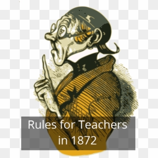 Rules For Teachers 1872 - Rhetorical Terms, HD Png Download