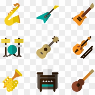 Musical Instruments - Music Instrument Vector Png, Transparent Png