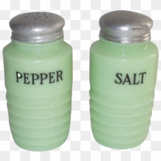 Salt And Pepper Shakers Shaker Green Freetoedit - Water Bottle, HD Png Download
