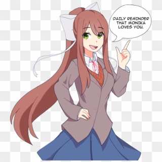 Emptymug - Monika After Story Sprites, HD Png Download , Transparent Png  Image - PNGitem in 2023