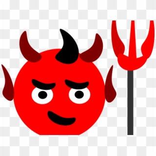 Satan Clipart Devil Emoji - Shirt, HD Png Download