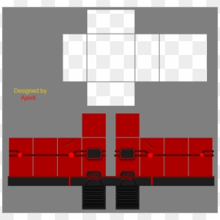 Download Hd Roblox Pants Template Uniform Roblox Shirt - Roblox Red Pants  Template, HD Png Download - 585x559(#1783413) - PngFind