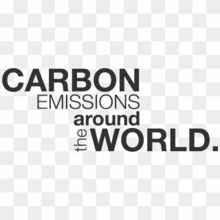 Welcome To Carbon Emissions Around The World, An Interactive - Parallel, HD Png Download