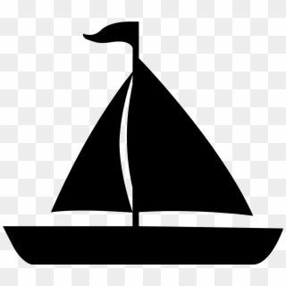 Sailboat Silhouette , Png Download - Sailboat Silhouette Png, Transparent Png