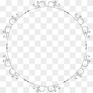 752 X 780 2 - Round White Frame Png, Transparent Png