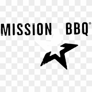 Mission Bbq Logo Black And White - Mission Bbq Png, Transparent Png
