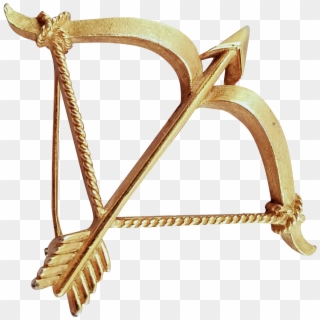 1661 X 1661 7 - Bow And Arrow Brooch, HD Png Download