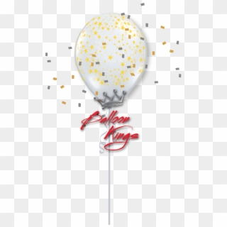 11in Clear Gold Stars - Birthday Girl Balloon Png, Transparent Png