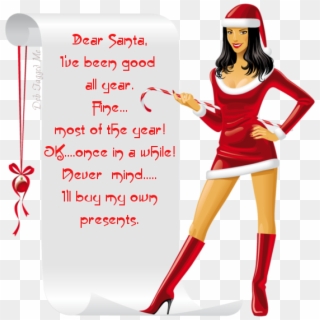Http - //dl - Glitter Graphics - Go To Www - Glitter - Miss Claus, HD Png Download