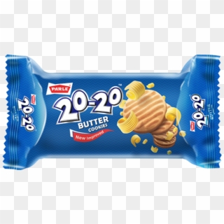 20-20 Butter Cookies - Parle 20 20, HD Png Download