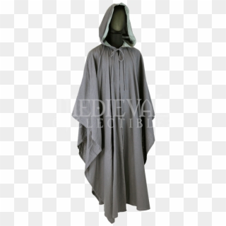 Gray Cloak With Sleeves, HD Png Download