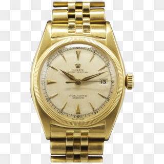 1950 Rolex 6075 Yellow Gold First Owner Racing Dial - Analog Watch, HD Png Download