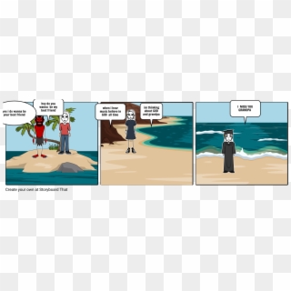 Coral - Deserted Island Storyboard, HD Png Download