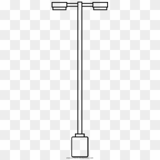 Light Pole Coloring Page - Parallel, HD Png Download